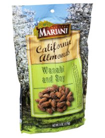 Mariani California Almonds Wasabi & Soy 6 Oz (Pack of 3)
