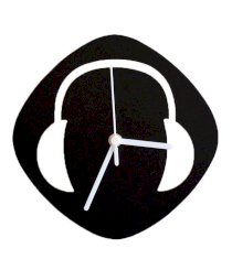 Blacksmith DJ Headphones Black Wall