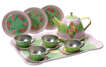 Children's Tin Tea Set