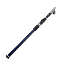  Blue Black Shell 7 Sections 2.9M Telescopic Fishing Rod