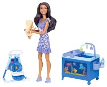 Barbie I Can Be Babysitter Nikki Doll Playset