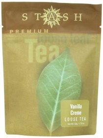 Stash Premium Vanilla Cream, Loose Leaf Tea, 1.76 Ounce Pouch