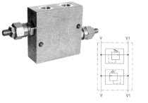 Van an toàn A-B đường ống Oleoweb VBDC -3/8-1/2