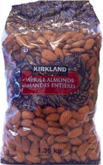 Kirkland Signature Supreme Whole Almonds 3 Lbs.