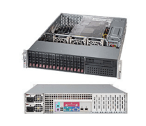 Server Supermicro SuperServer 2028R-C1R4+ (Black) (SYS-2028R-C1R4+) E5-2620 v3 (Intel Xeon E5-2620 v3 2.40GHz, RAM 8GB, 920W, Không kèm ổ cứng)