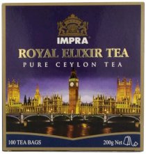 Impra Royal Elixir Tea, 100-Count Tea Bags (Pack of 6)