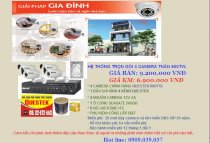 Hệ thống 4 Camera Questek cho gia đình 