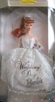 Barbie in Wedding Dress Re-Issue of the Original 1961 Fashion Doll