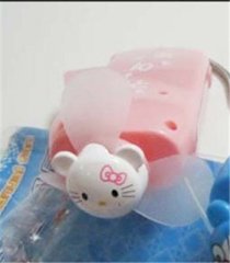 Quạt sạc tay Hello Kitty