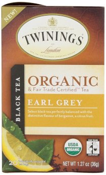 Twining's North America Inc. Tea, Og, Earl Grey, Net Wt. 1.27 oz., 20 Count