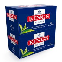 Kings Premium 80 Tea Bags (2*40's)of 250 Grams (By Kings Tea)