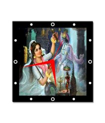 GNS Export Glossy Glass Canvas Print Clocks