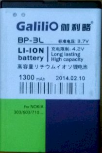 Galilio Nokia BP-3L 1300mAh