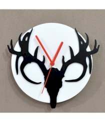 Blacksmith Deer Wall Clock
