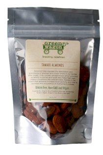 Organic Tamari Roasted Almonds, 3 Ounces (6 Packs)