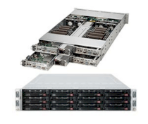 Server Supermicro SuperServer 6028TR-HTFR (Black) (SYS-6028TR-HTFR) E5-2603 v3 (Intel Xeon E5-2603 v3 1.60GHz, RAM 8GB, 1600W, Không kèm ổ cứng)