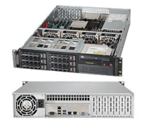 Server Supermicro SuperServer 6028R-T (Black) (SYS-6028R-T) E5-2699 v3 (Intel Xeon E5-2699 v3 2.30GHz, RAM 32GB, 650W, Không kèm ổ cứng)