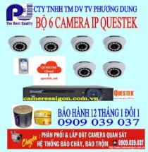 Bộ 6 Camera Questek IP
