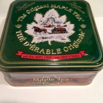 Maple Tea, 48 Tea Bags in a Decorative Gatsby Metal Tin