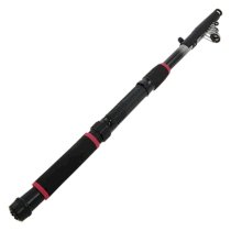 1.9M 74.8" 6 Sections Line Guide Telescopic Fishing Rod Pole