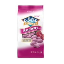Blue Diamond Almonds, Raspberry 4 oz (Pack of 2)