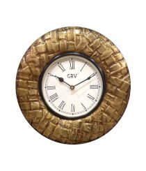 Grv Wooden Vintage Wall Clock 01