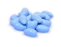 Jordan Almonds Blue, 1 LB