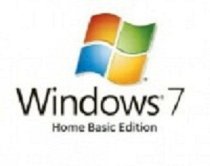 Microsoft Window 7 Home Basic SP1x 64bit English 1pk DSP OEI Not to China DVD LCP (F2C - 01535)