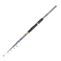Metal Line Guide 6 Sections Telescopic Fishing Rod 7.8Ft Length