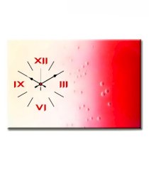 Design 'O' Vista Passion Red Wall Clock