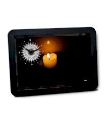 Bluegape Candle Light Table Clock