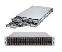 Server Supermicro SuperServer 2028TR-H72FR (Black) (SYS-2028TR-H72FR) E5-2667 v3 (Intel Xeon E5-2667 v3 3.20GHz, RAM 16GB, 1600W, Không kèm ổ cứng)