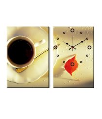 Design 'O' Vista Cuppa CoffeeWall Clock