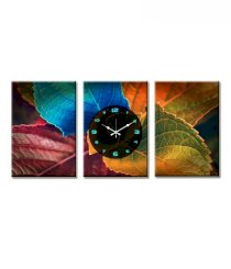 Design 'O' Vista Magical Leaves Wall Clock