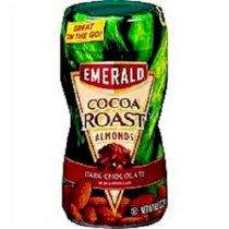 Emerald Cocoa Roast Almonds with Dark Chocolate Coating, 8.5 Oz., (4 Pack)