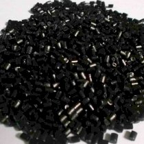 Hạt nhựa PVC tái sinh màu đen