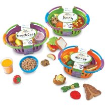 Learning Resources New Sprouts Breakfast/Lunch and Dinner Baskets - Pack of 3