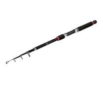 Carbon Fiber Line Guide 5 Sections Telescopic Fishing Pole Rod 1.8M