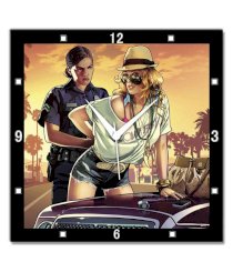 Bluegape Gta V Grand Theft Auto Wall Clock