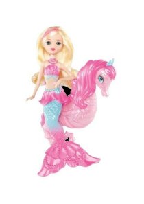 Barbie The Pearl Princess Mermaid Doll with Seahorse