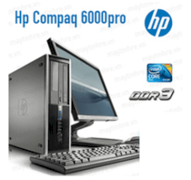 Máy tính Desktop HP Compaq 6000 Pro (Intel Core 2 Duo E8400 3.00Ghz, Ram 1GB, HDD 80GB, DVD rom slim, VGA Onboard, PC DOS, Không kèm màn hình)