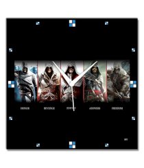 Bluegape Assassins Creed Wall Clock