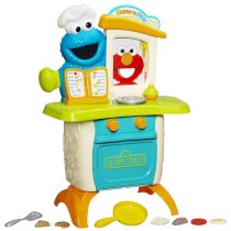 Playskool Sesame Street Come 'N Play Cookie Monster Kitchen Café Playset