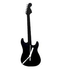Blacksmith Electric Guitar Silhouette Black