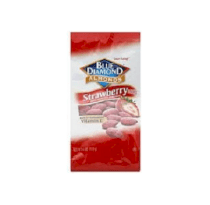 Blue Diamond Strawberry Almonds 4 ounce Bags (2 Pack)