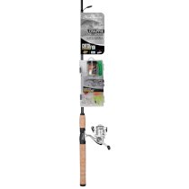 Shakespeare Catch More Fish Spinning Rod and Reel Combo, 7-Feet/Light