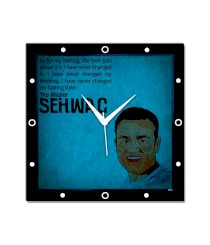 Bluegape IPL Cricket Virender Sehwag Wall Clock