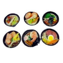 Set Of 6 Kitchen Toys-Play Food-The Simulation Model Of Japanese Food Noodles