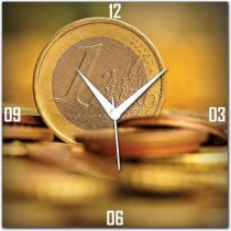 Amore Money 2 Analog Wall Clock