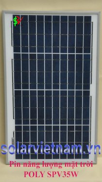 Pin năng lượng mặt trời Poly SPV35P